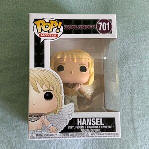 Funko Pop Zoolander Hansel Figure - Black and White